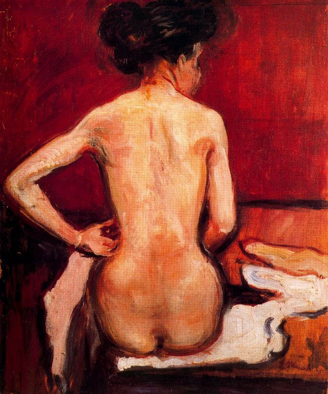 Edvard Munch Nude